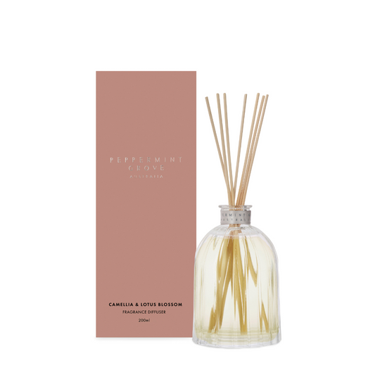 Peppermint Grove Camellia & Lotus Blossom Diffuser - 200ml