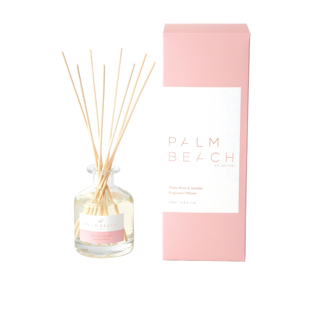 Palm Beach Reed Diffuser - White Rose & Jasmine 250mL