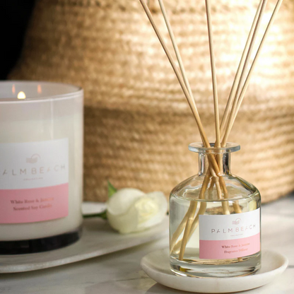 Palm Beach Reed Diffuser - White Rose & Jasmine 250mL