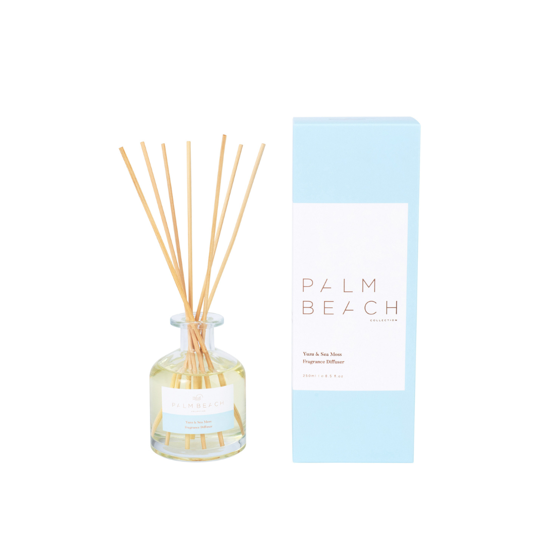 Palm Beach Reed Diffuser - Yuzu & Sea Moss 250mL