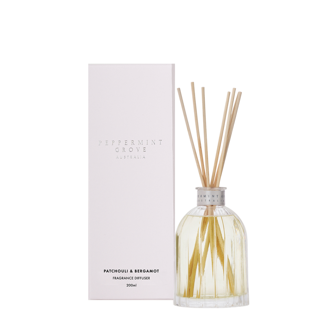 Peppermint Grove Patchouli & Bergamot Fragrance Diffuser 200ml