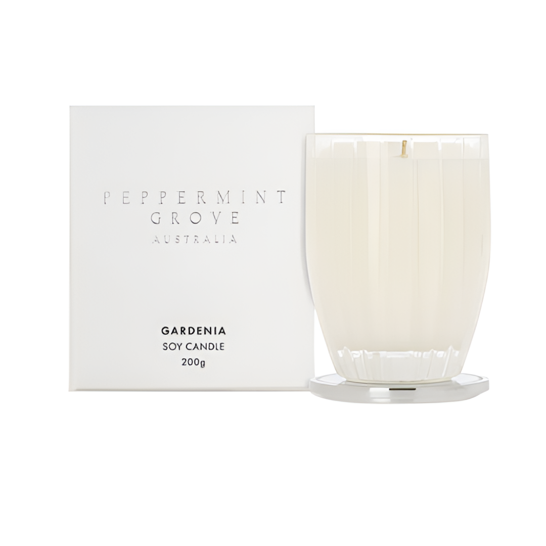 Peppermint Grove Gardenia Soy Candle 200g