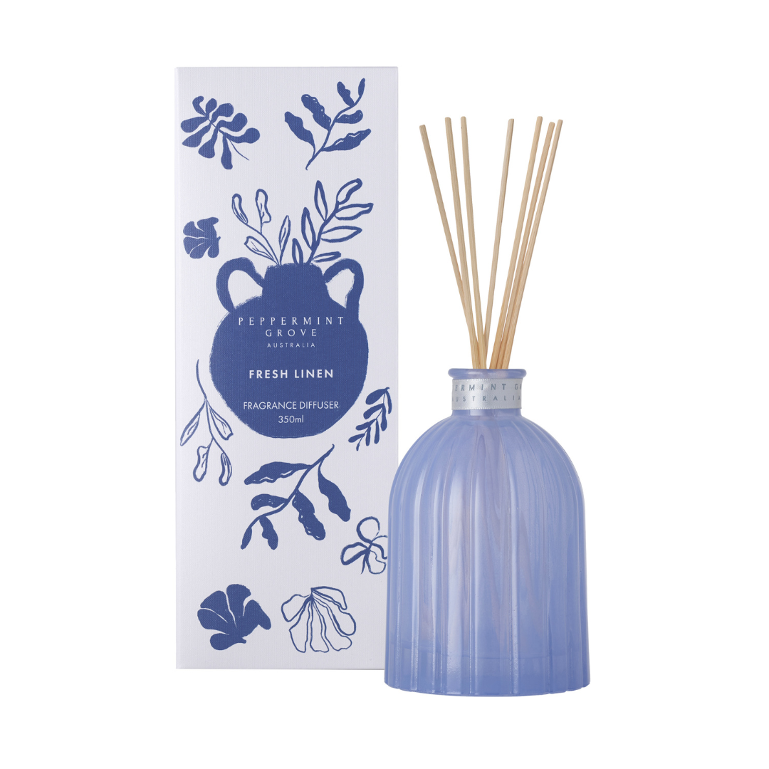 Peppermint Grove Fresh Linen Fragrance Diffuser 350ml