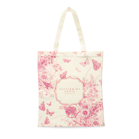 Peppermint Grove Tote Bag French Toile Collection