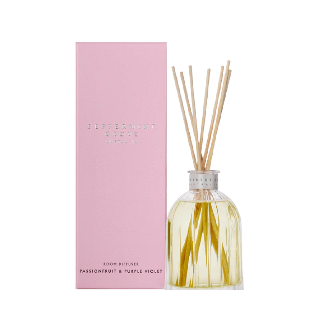 Peppermint Grove Passionfruit & Purple Violet Fragrance Diffuser 200ml