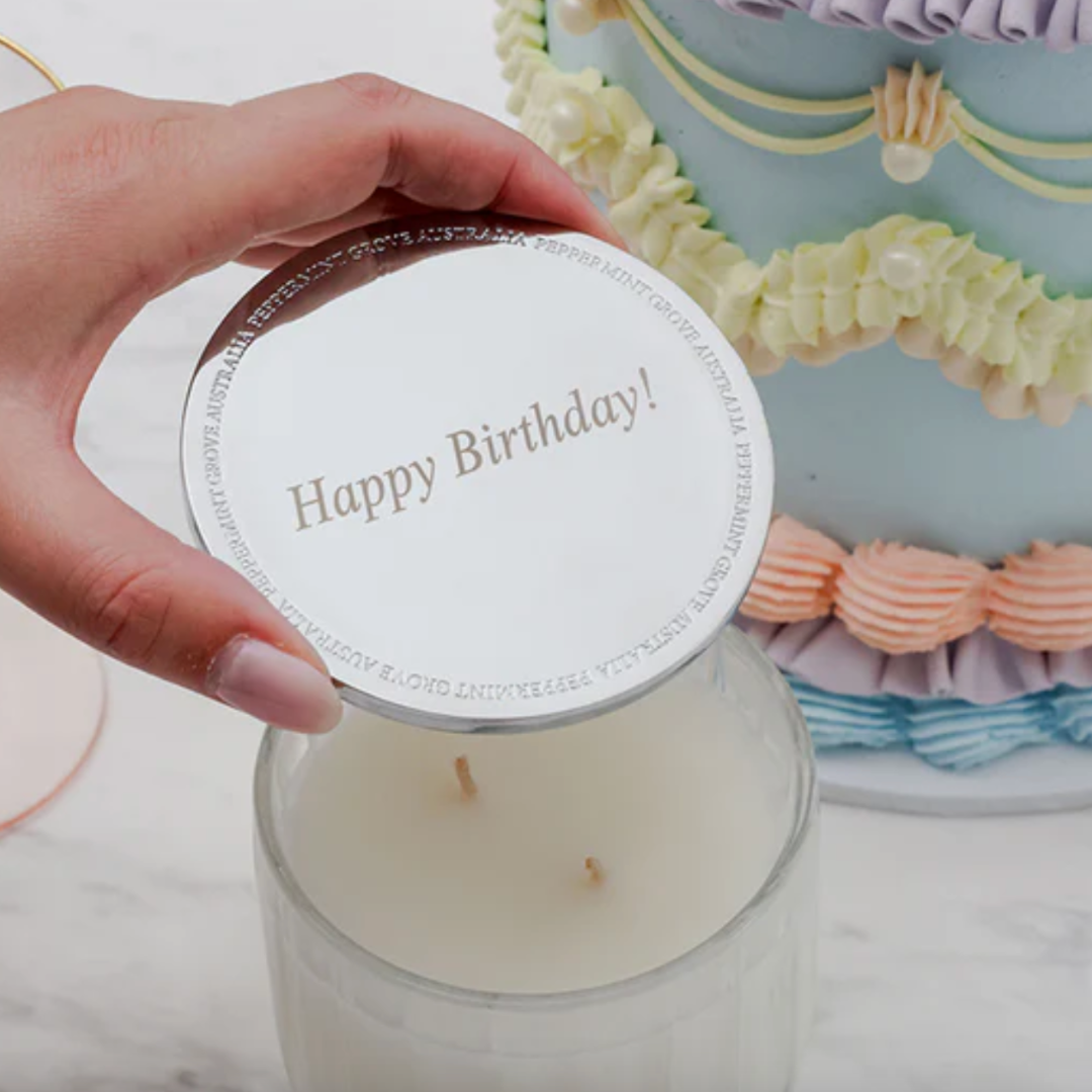 Peppermint Grove Personalised Candle Engraving