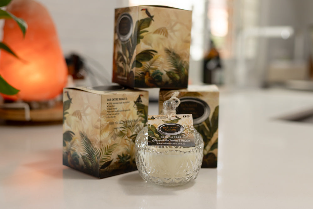 Beloved Scents French Pear Keepsake Candle 300g – 45hr Burn supplier image 2