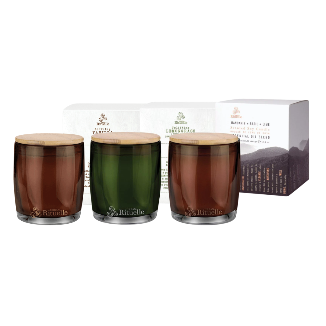 Urban Rituelle Signature Best Sellers Candle Trio 400g