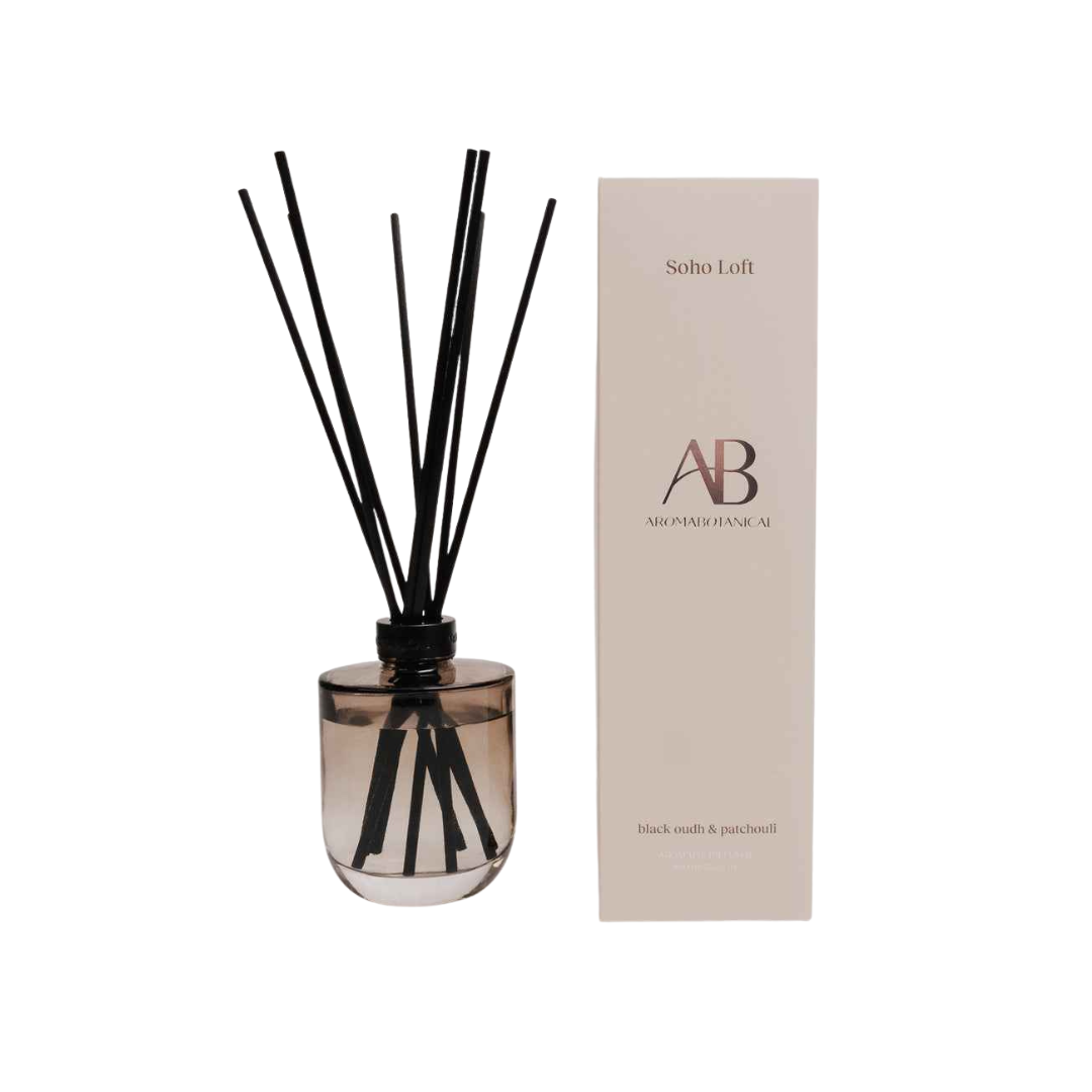 Aromabotanical Soho Loft – Black Oudh & Patchouli Reed Diffuser 400mL product image