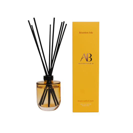 Aromabotanical Reunion Isle – French Vanilla & Soft Musk Reed Diffuser 400mL