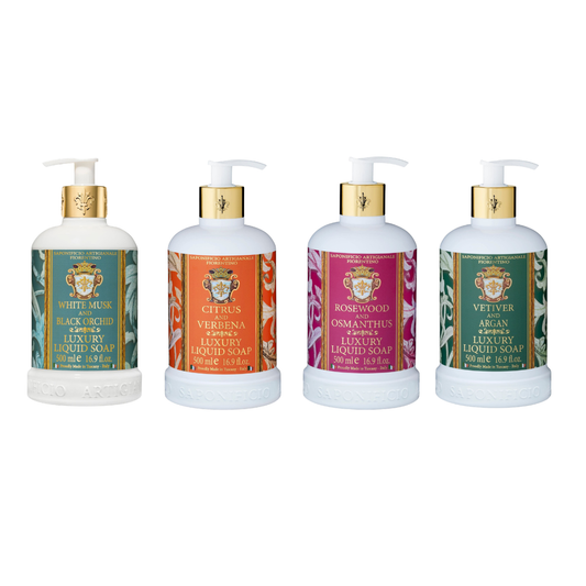 Saponificio Artigianale Fiorentino Italian Hand Wash Discovery Collection – 4 x 500mL