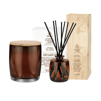 Urban Rituelle Vanilla, Lavender & Geranium Candle & Diffuser Bundle