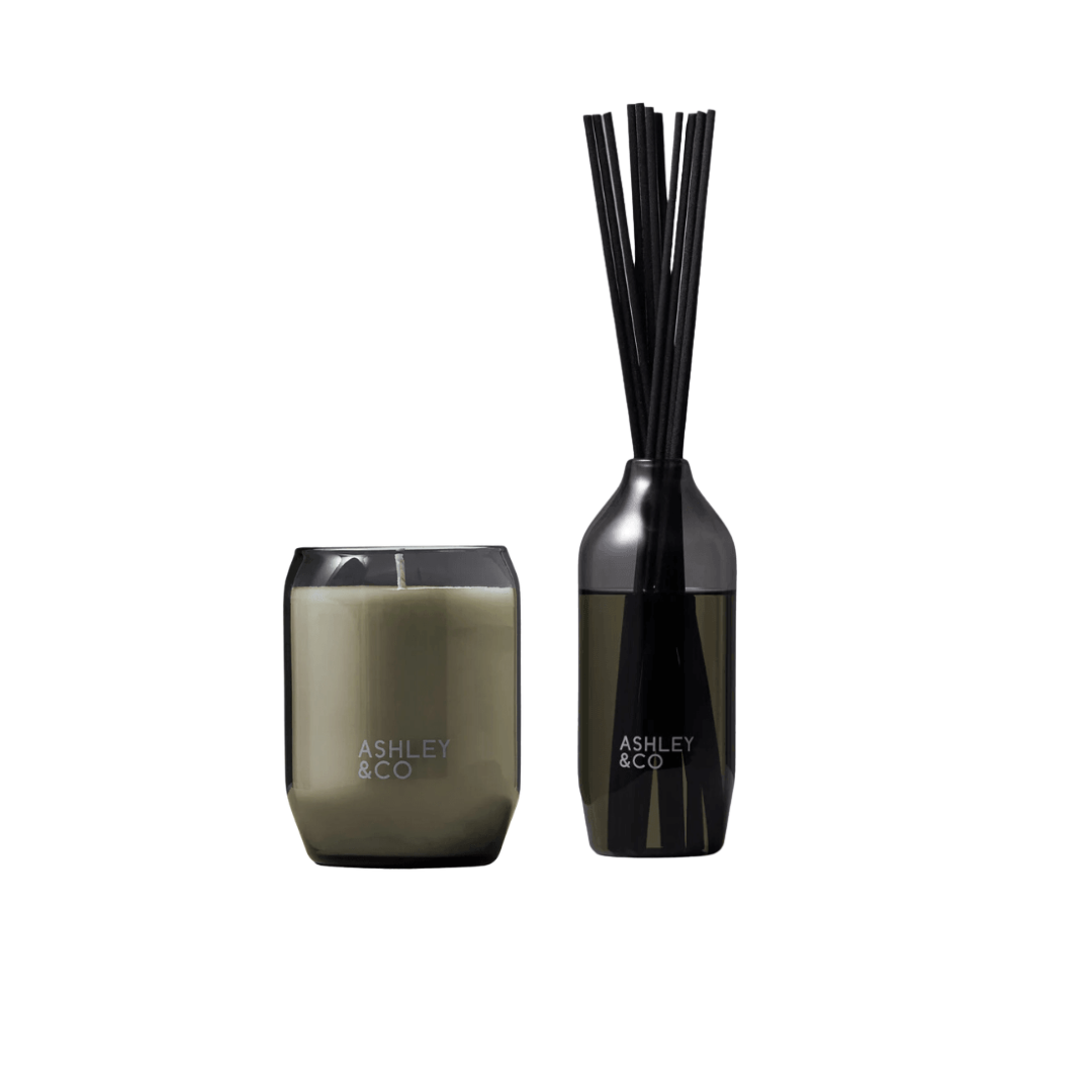 Ashley & Co Tui & Kahili Candle & Reed Diffuser Bundle