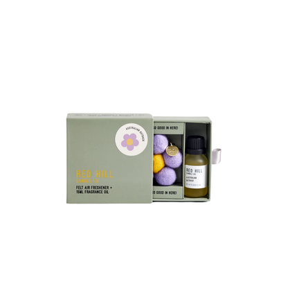 Red Hill Candle Co Australian Coast Felt Flower Air Freshener + 15mL Oil