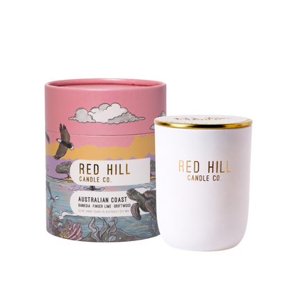 Red Hill Candle Co Australian Coast Large Soy Candle – Up to 50hr Burn