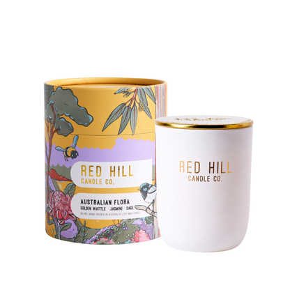 Red Hill Candle Co Australian Flora Large Soy Candle – Up to 50hr Burn