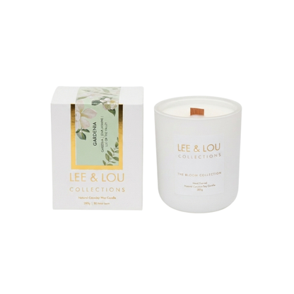 Lee & Lou Gardenia Bloom Candle 285g