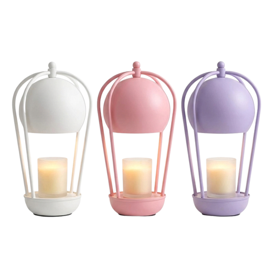 Hot Air Balloon Candle Warmer Lamp with Timer Options