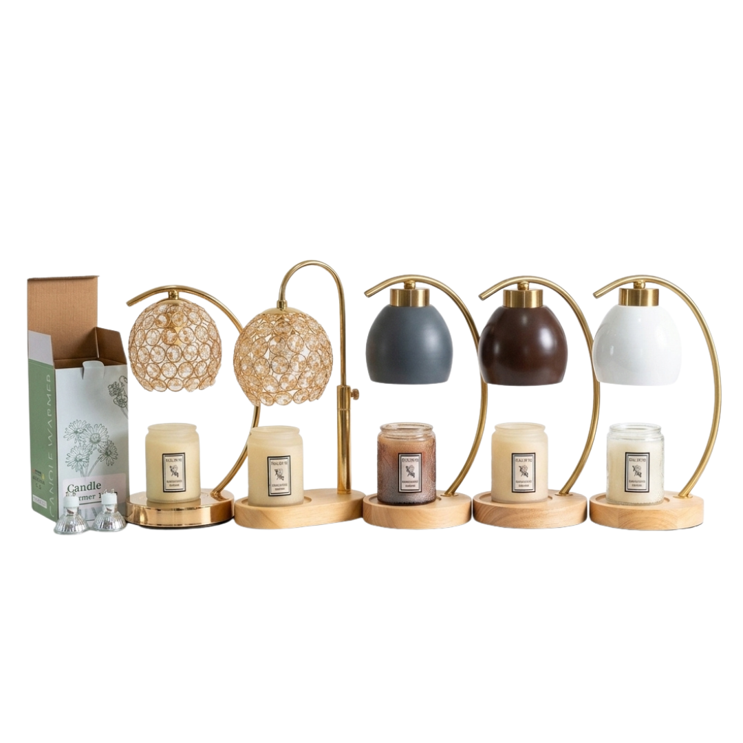 Crystal Candle Warmer Lamp with Dimmer
