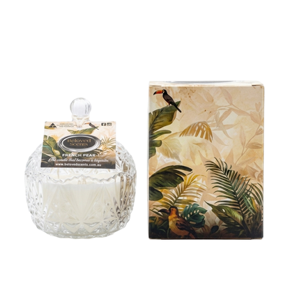 Beloved Scents French Pear Keepsake Candle 300g – 45hr Burn