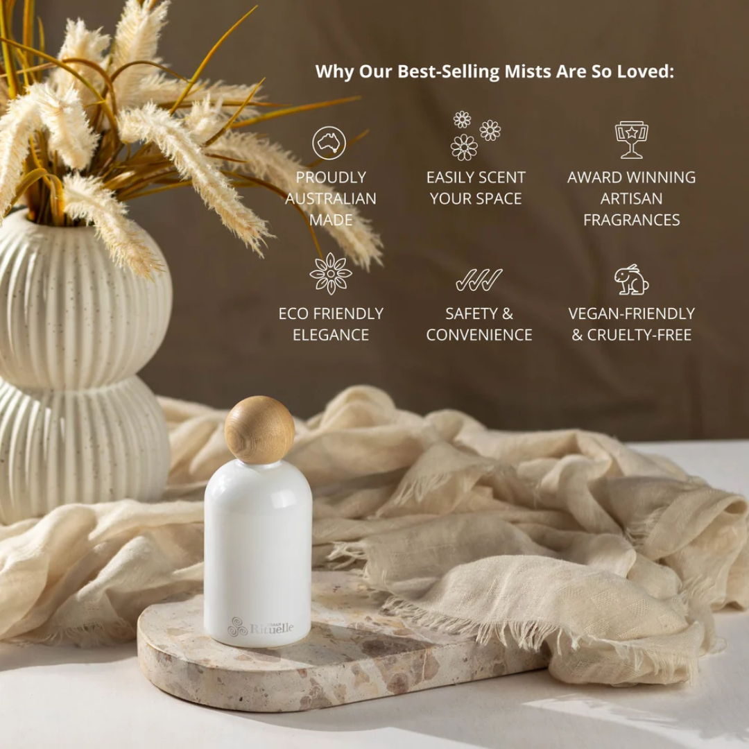 Urban Rituelle Room &amp; Linen Mist Vanilla, Lavender & Geranium 100mL