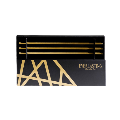 Everlasting Candle Co Gold Reusable Steel Candles