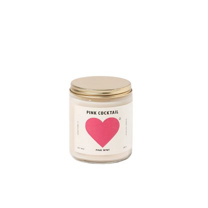 Pinkmint Candle Pink Cocktail Soy Candle 220g