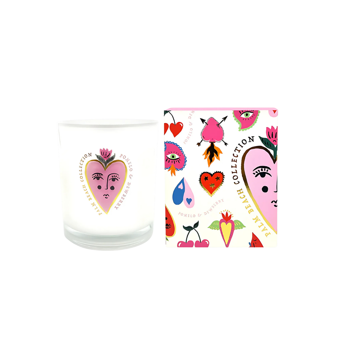 Palm Beach Queen Of Hearts Candle Pomelo & Dewberry 350g