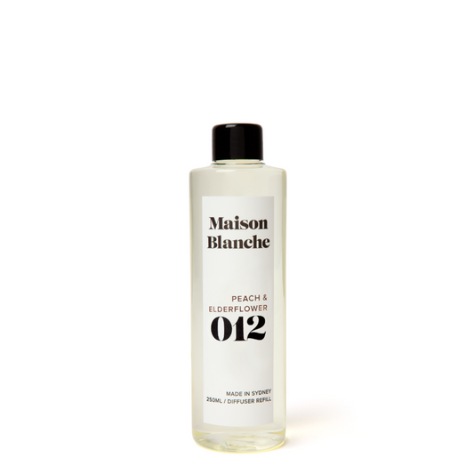 Maison Blanche 012 Peach & Elderflower Diffuser Refill 250mL