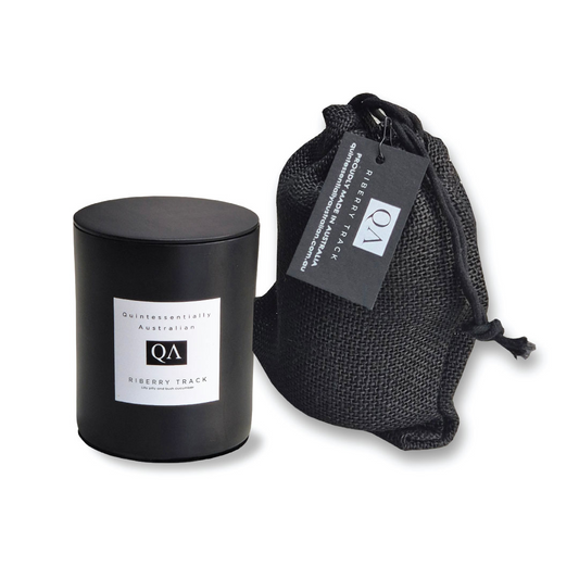 Quintessentially Australian Luxury Candle Tin Riberry Track 400g