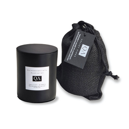 Quintessentially Australian Luxury Candle Tin Valley Vines 400g