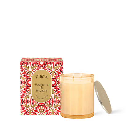 CIRCA Raspberry & Rhubarb Soy Candle 350g