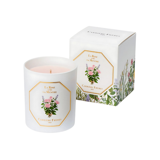 Carrière Frères La Rose aime la Menthe Candle 185g