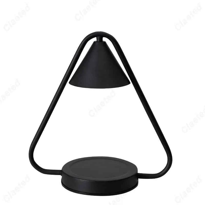 Minimalist Wrought-Iron Candle Warmer Lamp with Timer or Dimmer – view 4
