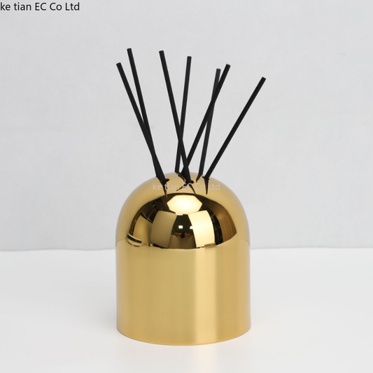 Gold Metal Reed Diffuser Bottle