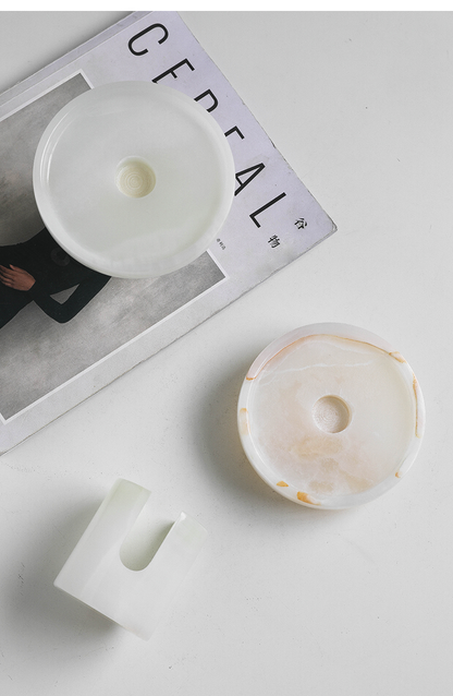 Marble Essential Oil Burner & Wax Warmer for Home Décor