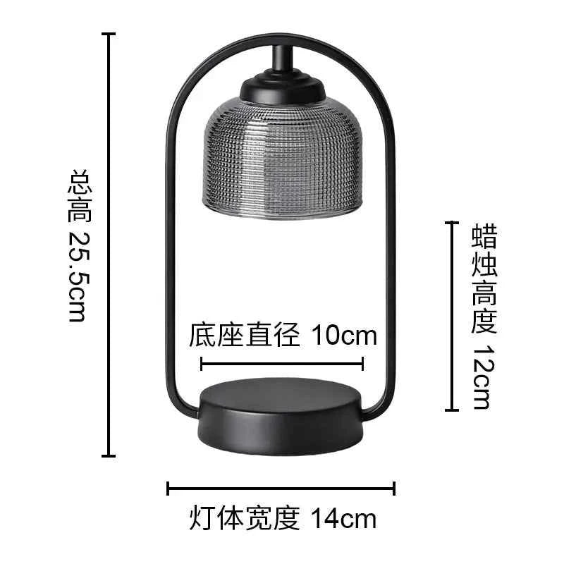 Vintage Candle Warmer Lamp with Timer – view 5