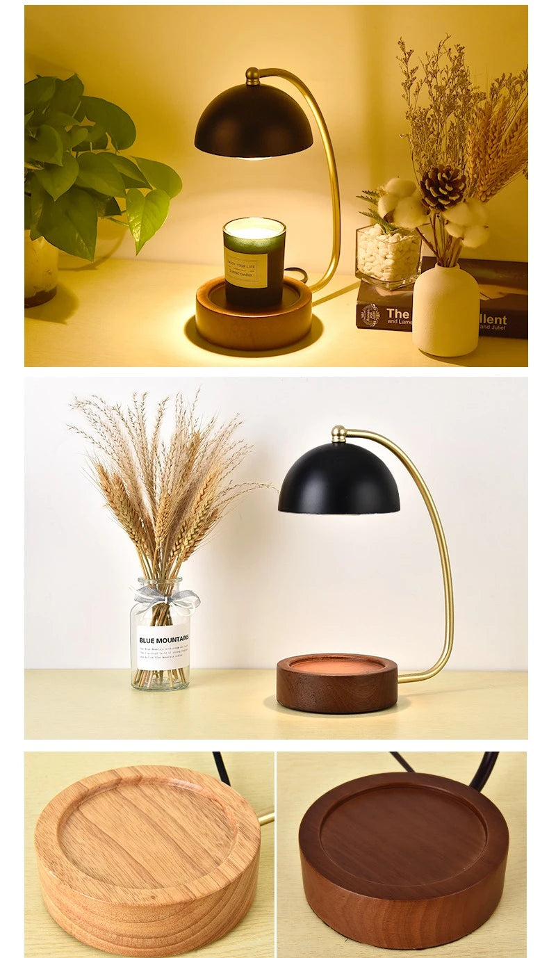 Modern Candle Warmer Lamp with Remote Control – view 7