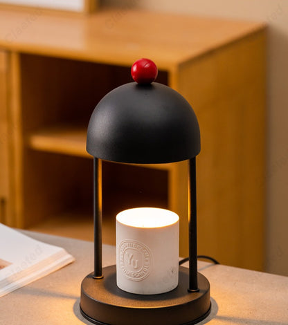 Retro Wrought Iron Candle Warmer Lamp for Home Fragrance