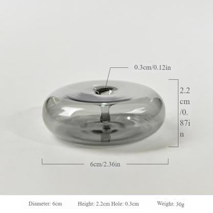 Minimalist Glass Incense Holder for Sticks - The Gift Company