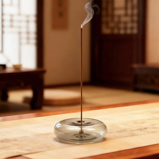 Minimalist Glass Incense Holder for Sticks - The Gift Company