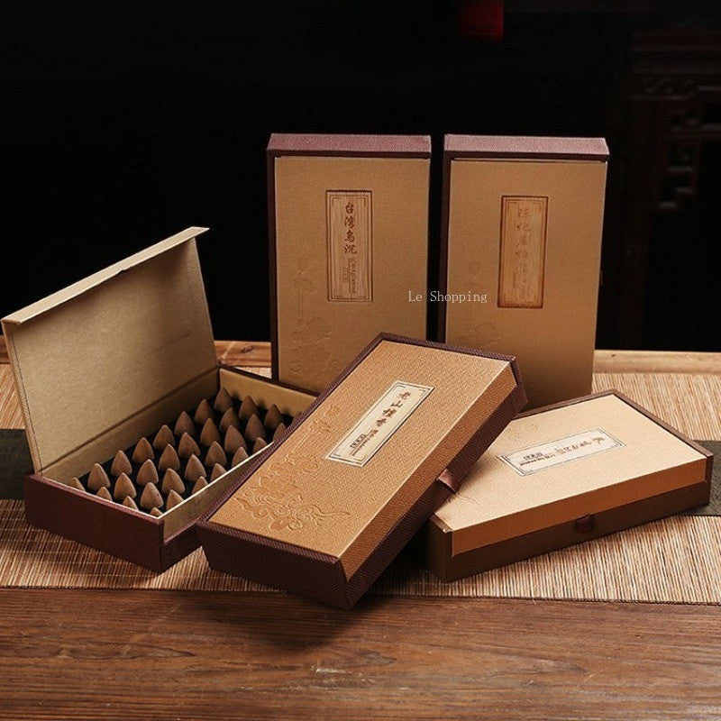 Sandalwood & Agarwood Backflow Incense Cones