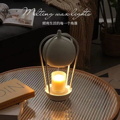 Hot Air Balloon Candle Warmer Lamp with Timer Options