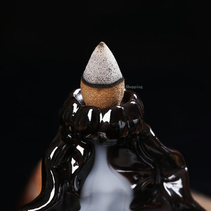 Sandalwood & Agarwood Backflow Incense Cones