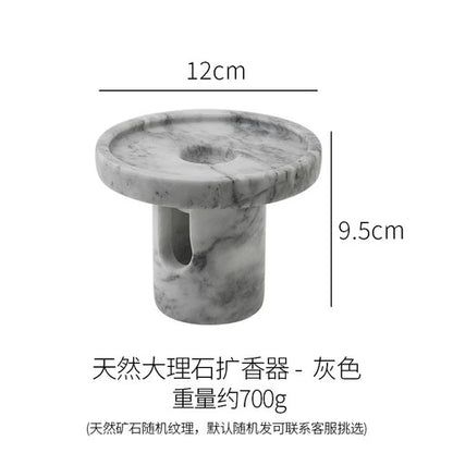 Marble Essential Oil Burner & Wax Warmer for Home Décor