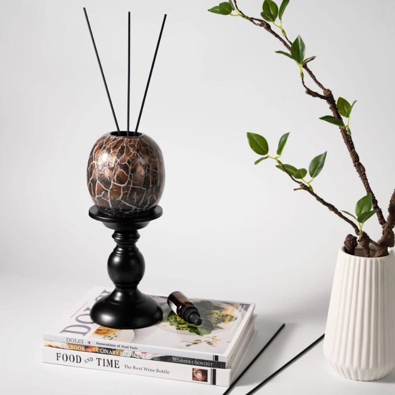 Mediterranean-Style Glass Reed Diffuser Vessel – view 6