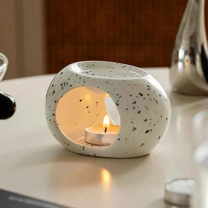 Ceramic Essential Oil & Incense Burner – view 2