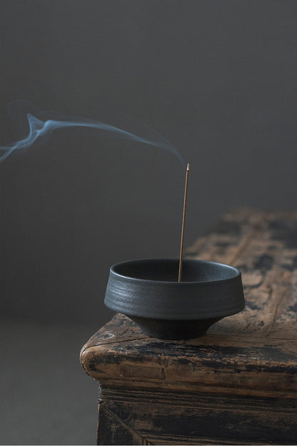 Handmade Japanese Ceramic Zen Incense Burner - The Gift Company