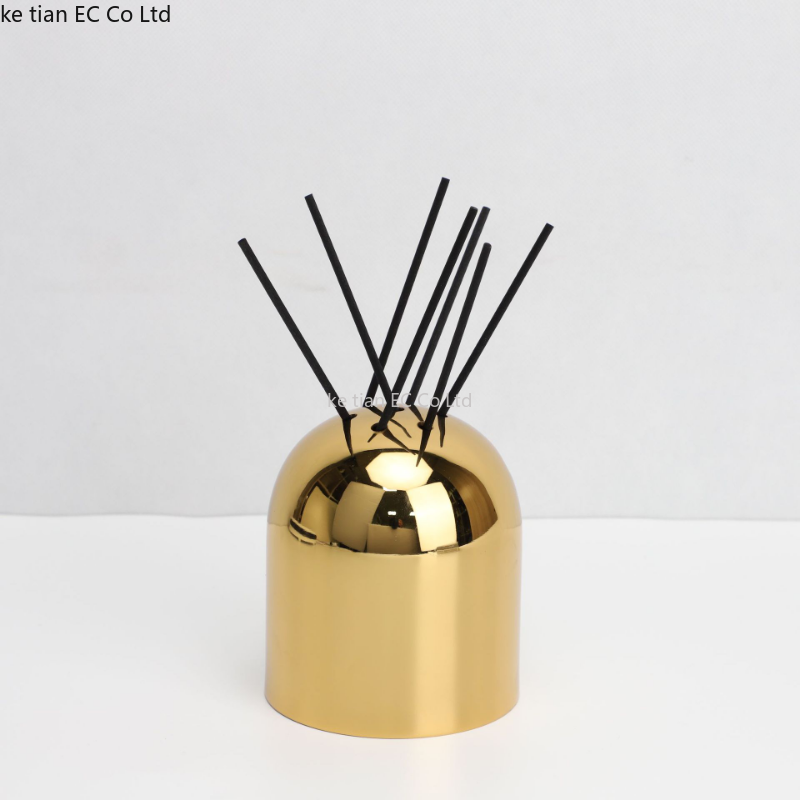 Gold Metal Reed Diffuser Bottle