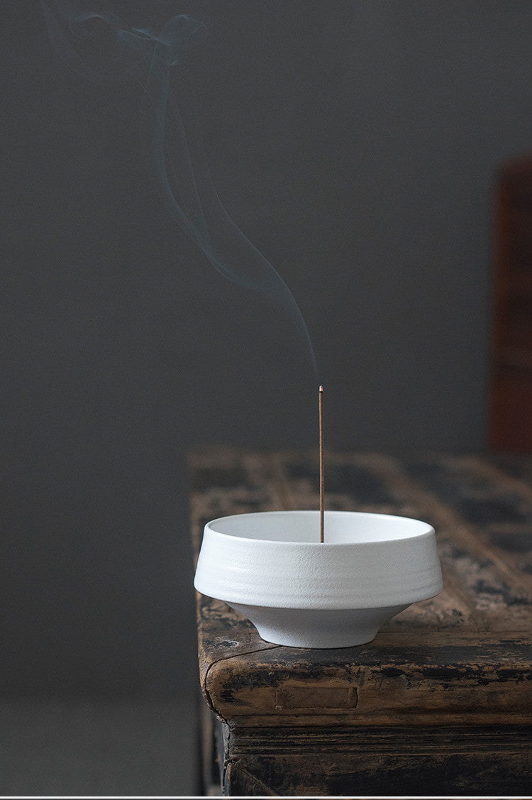 Handmade Japanese Ceramic Zen Incense Burner - The Gift Company